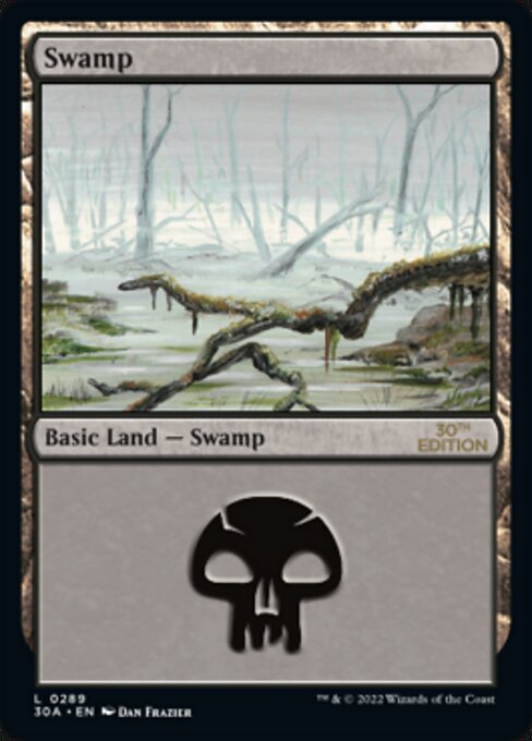Swamp — 30th Anniversary Edition #289, art by Dan Frazier