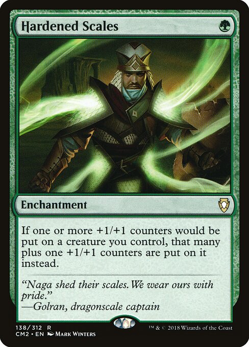 Hardened Scales — Commander Anthology Volume II #138, art by Mark Winters