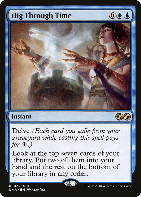 Dig Through Time — Ultimate Masters #50, art by Ryan Yee