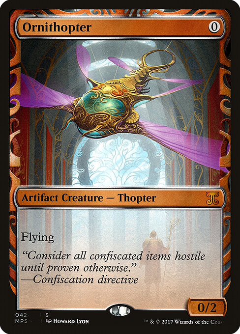 Ornithopter — Kaladesh Inventions #42, art by Howard Lyon