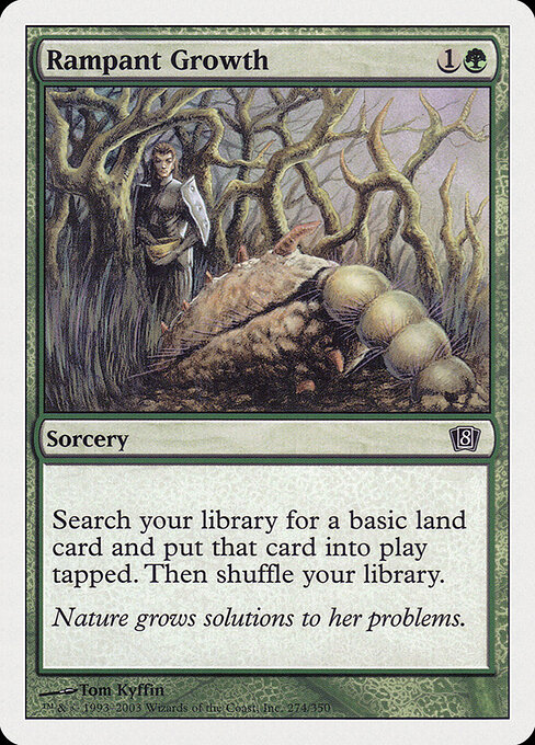 Rampant Growth — Eighth Edition #274, art by Tom Kyffin