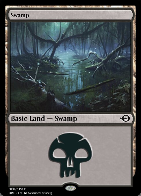 Swamp — Magic Online Promos #73632, art by Alexander Forssberg