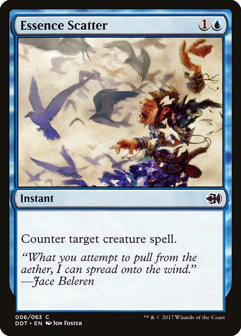 Essence Scatter — Duel Decks: Merfolk vs. Goblins #6, art by Jon Foster