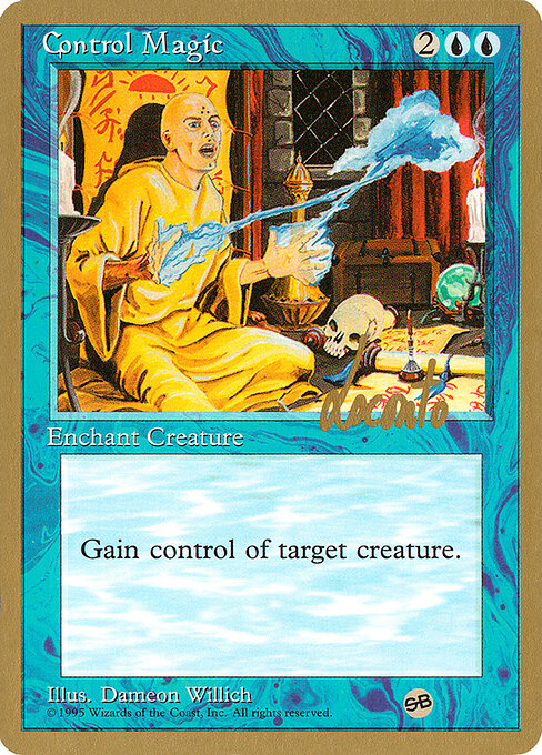 Control Magic — Pro Tour Collector Set #ml64sb, art by Dameon Willich