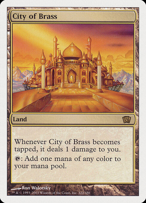 City of Brass — Eighth Edition #322, art by Ron Walotsky