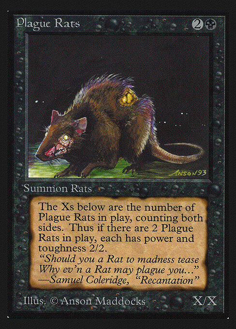 Plague Rats — Collectors' Edition #122, art by Anson Maddocks