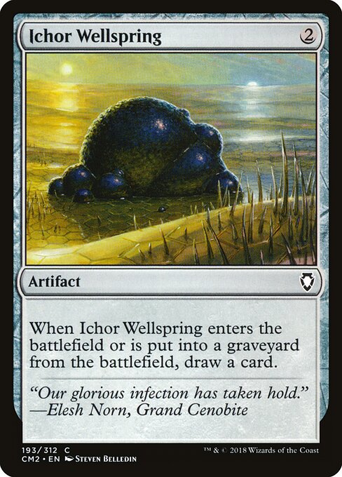 Ichor Wellspring — Commander Anthology Volume II #193, art by Steven Belledin