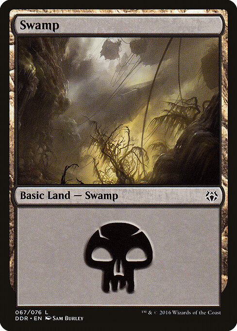 Swamp — Duel Decks: Nissa vs. Ob Nixilis #67, art by Sam Burley