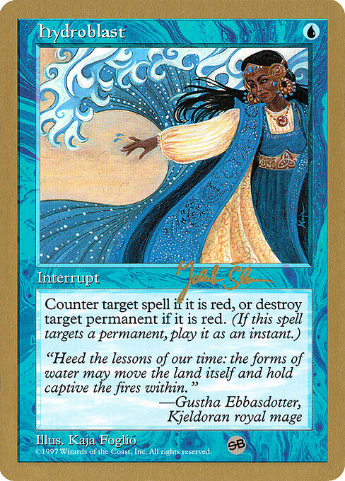 Hydroblast — World Championship Decks 1997 #js94sb, art by Kaja Foglio