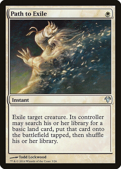 Path to Exile — Modern Event Deck 2014 #3, art by Todd Lockwood