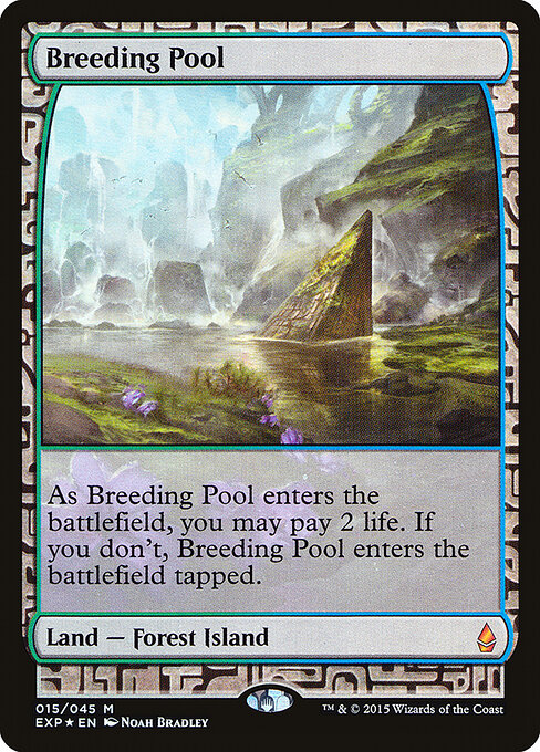Breeding Pool — Zendikar Expeditions #15, art by Noah Bradley