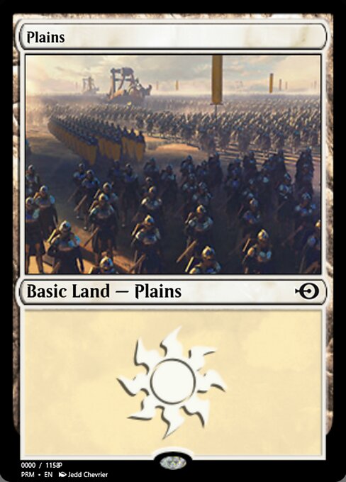 Plains — Magic Online Promos #81840, art by Jedd Chevrier