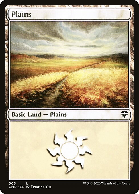 Plains — Commander Legends #505, art by Tingting Yeh