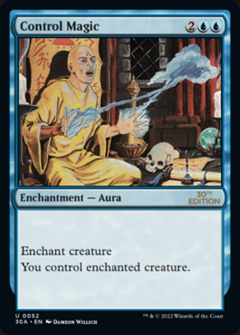 Control Magic — 30th Anniversary Edition #52, art by Dameon Willich