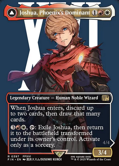 Joshua, Phoenix's Dominant // Phoenix, Warden of Fire