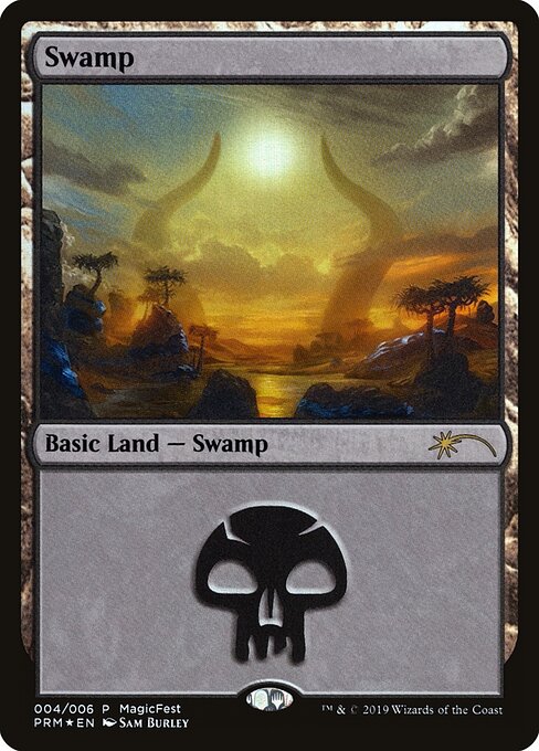 Swamp — MagicFest 2019 #4, art by Sam Burley