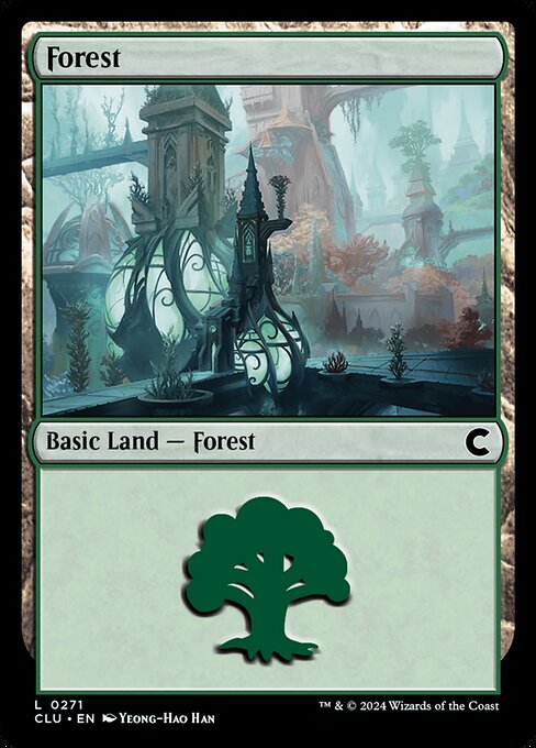 Forest — Ravnica: Clue Edition #271, art by Yeong-Hao Han