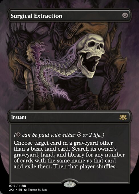 Surgical Extraction — Magic Online Promos #102251, art by Thomas M. Baxa