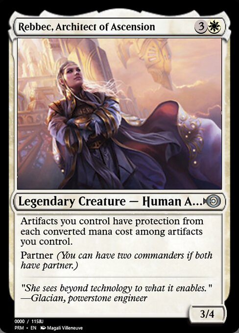 Rebbec, Architect of Ascension — Magic Online Promos #86284, art by Magali Villeneuve
