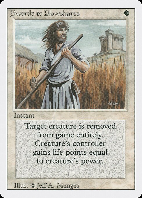 Swords to Plowshares — Revised Edition #41, art by Jeff A. Menges