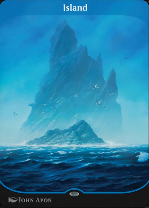 Island — MTG Arena Promos #242, art by John Avon