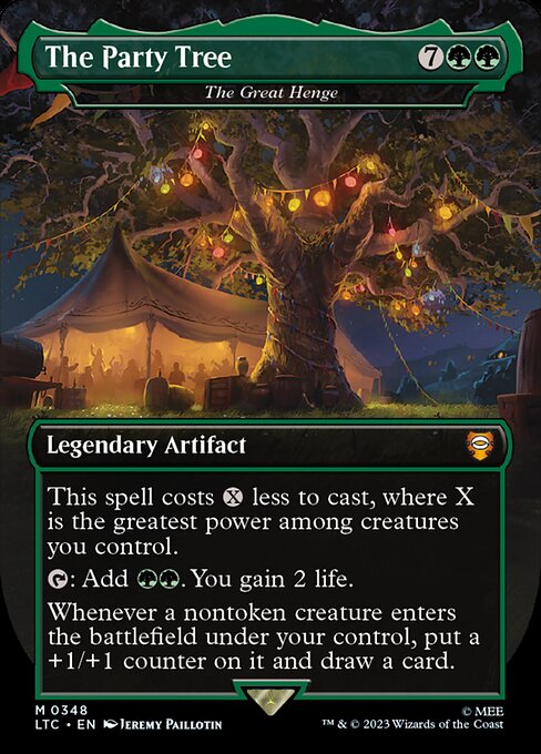 The Great Henge — The Party Tree — Tales of Middle-earth Commander #348, art by Jeremy Paillotin