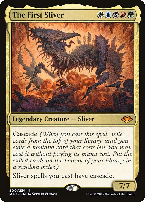 The First Sliver — Modern Horizons #200, art by Svetlin Velinov