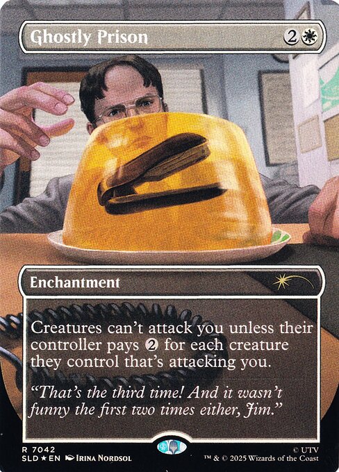 Ghostly Prison — Secret Lair Drop #7042, art by Irina Nordsol