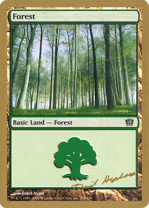 Forest — World Championship Decks 2003 #dh350, art by John Avon