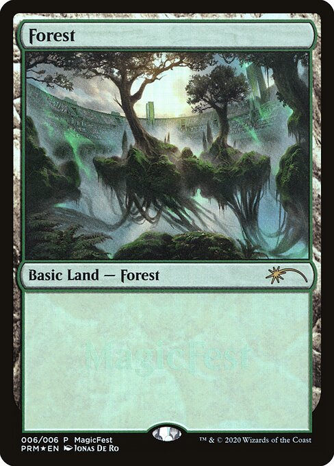 Forest — MagicFest 2020 #6, art by Jonas De Ro
