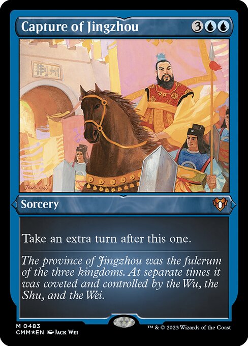 Capture of Jingzhou — Commander Masters #483, art by Jack Wei