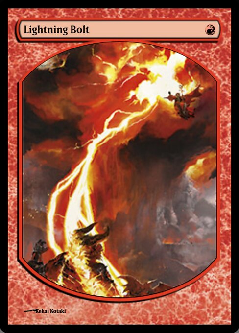 Lightning Bolt — Magic Online Promos #72886, art by Kekai Kotaki