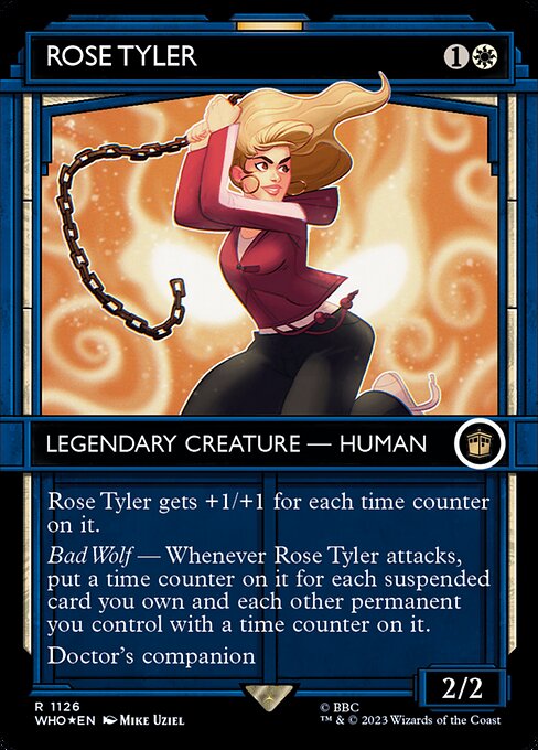 Rose Tyler — Doctor Who #1126, art by Mike Uziel