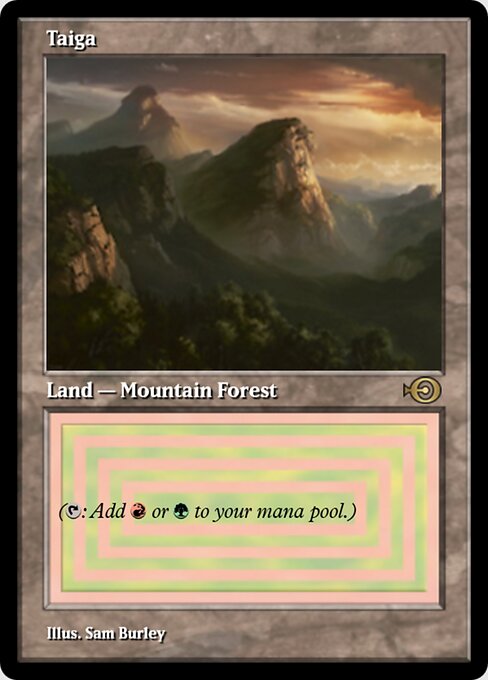 Taiga — Magic Online Promos #43618, art by Sam Burley