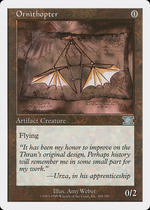 Ornithopter — Classic Sixth Edition #304, art by Amy Weber
