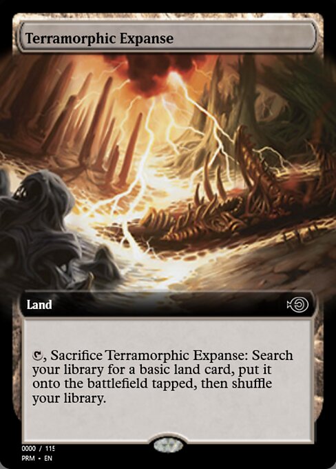 Terramorphic Expanse — Magic Online Promos #86110, art by Dan Murayama Scott