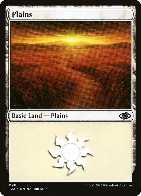 Plains — Jumpstart 2022 #98, art by John Avon