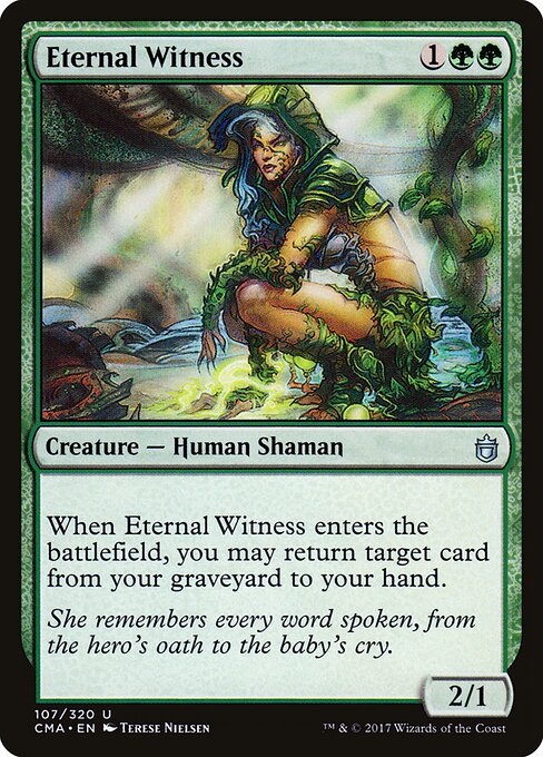 Eternal Witness — Commander Anthology #107, art by Terese Nielsen