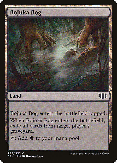 Bojuka Bog — Commander 2014 #285, art by Howard Lyon