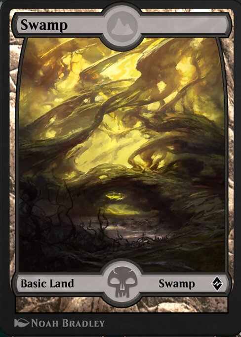 Swamp — MTG Arena Promos #203, art by Noah Bradley