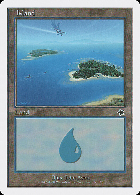 Island — Starter 1999 #160, art by John Avon