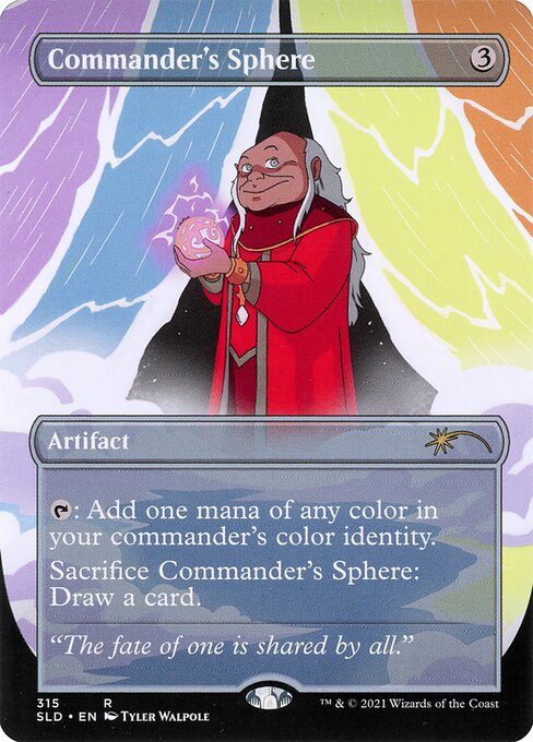 Commander's Sphere — Secret Lair Drop #315, art by Tyler Walpole