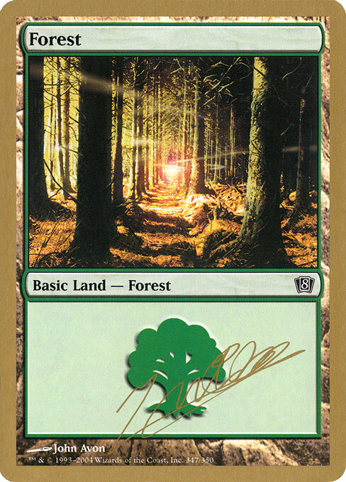 Forest — World Championship Decks 2004 #jn347, art by John Avon
