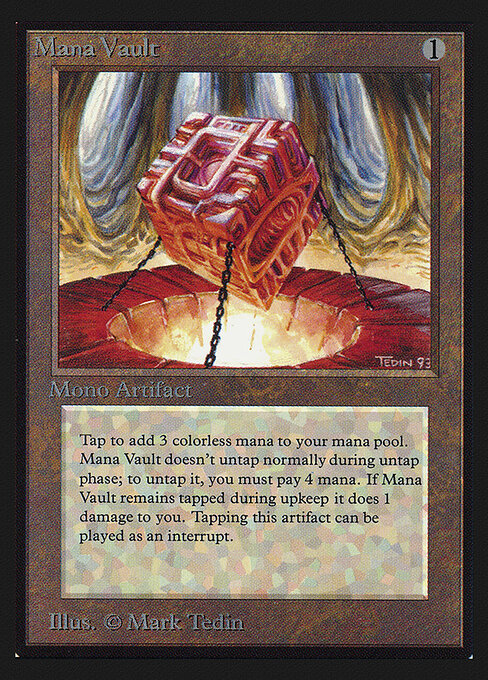 Mana Vault — Collectors' Edition #260, art by Mark Tedin