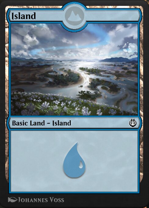 Island — Kaladesh Remastered #290, art by Johannes Voss