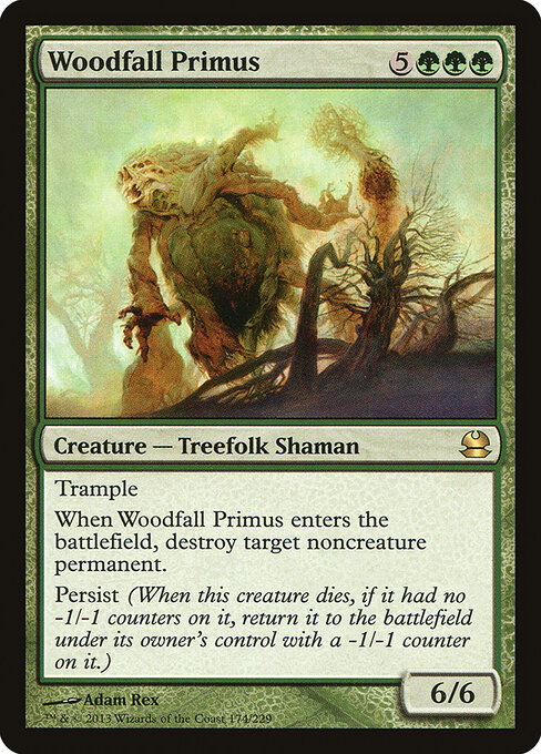 Woodfall Primus — Modern Masters #174, art by Adam Rex