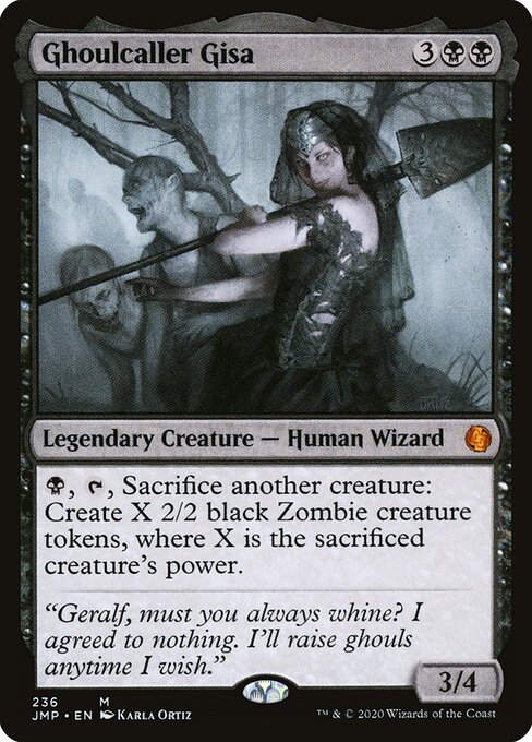 Ghoulcaller Gisa — Jumpstart #236, art by Karla Ortiz