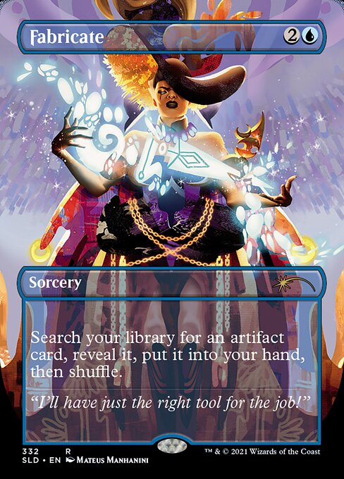 Fabricate — Secret Lair Drop #332, art by Mateus Manhanini