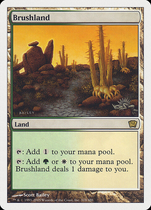 Brushland — Ninth Edition #319, art by Scott Bailey
