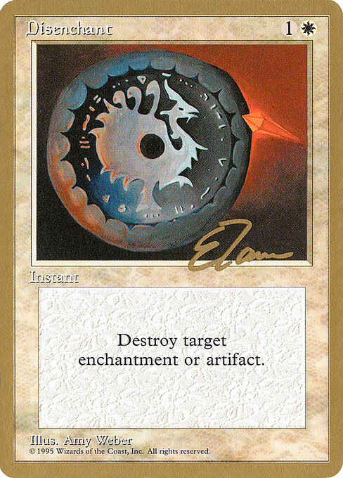 Disenchant — Pro Tour Collector Set #et22, art by Amy Weber